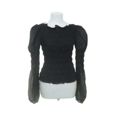 Blouse (Zwart) van H&M Polyamide, Viscose