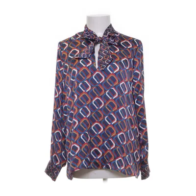 Strikblouse (Blauw, Meerkleurig) van ESPRIT Polyester