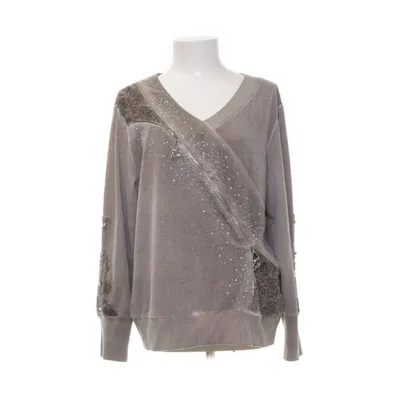 Pull-over (Argent, Multicolore, Gris, Beige, Marron) de Miss Polyester, Acrylique, Élasthane