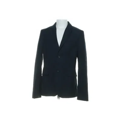 Blazer (Blue) from H&M Wool, Viscose, Polyester