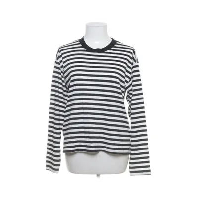 Långärmad t-shirt (Svart, Vit) från Monki Bomull, Modal