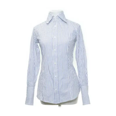 Skjorta (Vit, Blå) från FFC Bomull