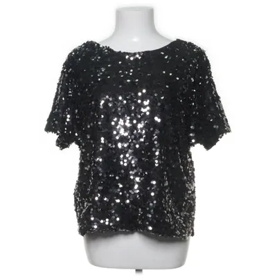 Topp (Svart, Silverfärgad) från H&M Polyester