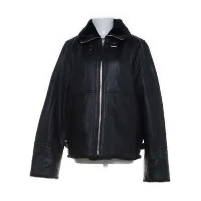 Shearling jas (Zwart) van Jofama