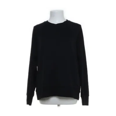 Collegetröja (Svart) från H&M Basic Polyester, Viskos