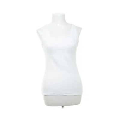 Débardeur (Blanc) de H&M Basic Coton, Élasthane