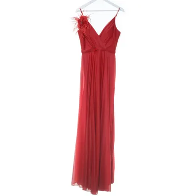 Avondjurk (Elegantes Ballkleid, A-Schnitt, Blume, Prinzessin, Abendkleid, Glitzer)