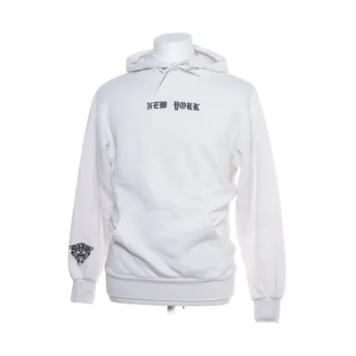 Capuchon sweater (Wit) van Divided by H&M Katoen, Polyester, Elastaan