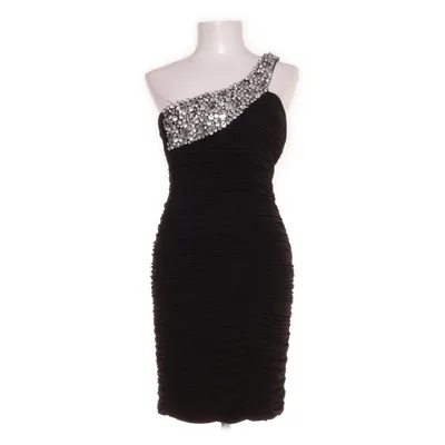 Cocktailklänning (Svart, Silverfärgad) från Scala Polyester