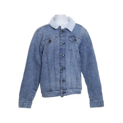 Fodrad jeansjacka (Blå) från &Denim by H&M Polyester, Elastan, Bomull