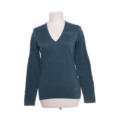 Pullover (LS Deep Vee Neck) from Alan Paine Cotton, Cashmere