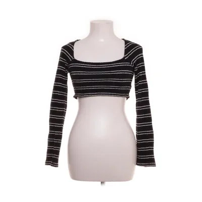 Crop top (Striped Rib Crop Top) van NLY Trend Katoen, Polyester, Viscose, Elastaan