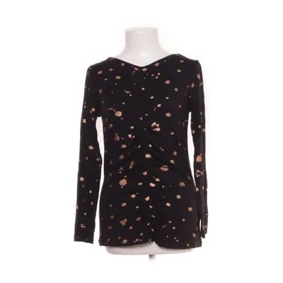 Topp (Blouse With Foil Print) från Coster Copenhagen Elastan, Viskos