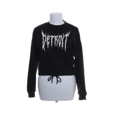 Collegetröja (Svart) från Divided by H&M Polyester, Bomull