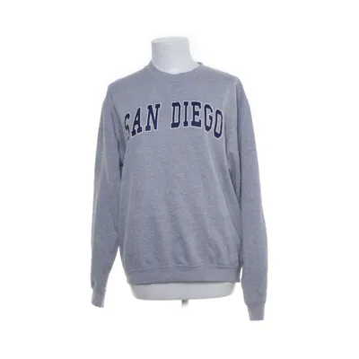Sweatshirt (Grå) fra James & Nicholson Polyester, Bomuld