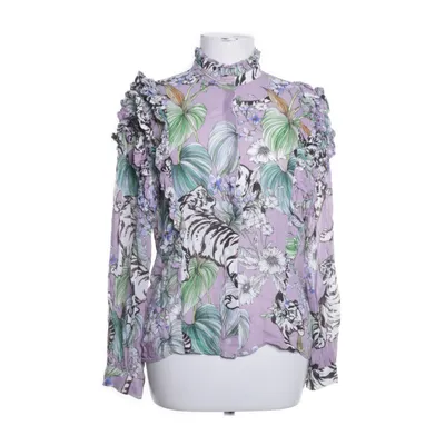 Blouse (Purple, Multicolored) from H&M Trend Lyocell, Viscose