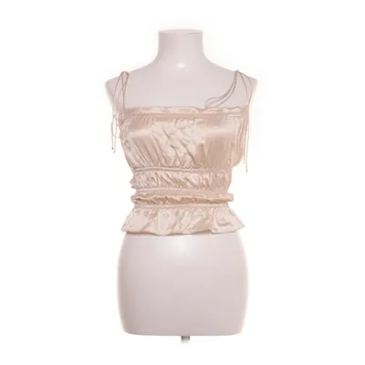 Topp (Beige) från Reformation Silke