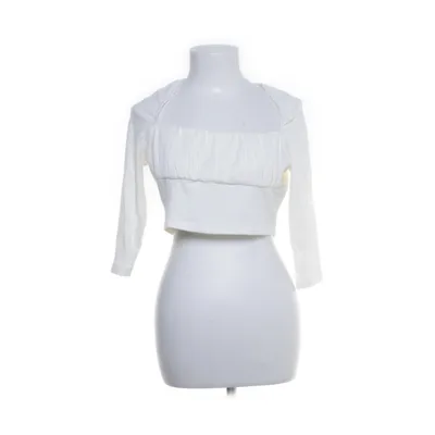 Crop top (Vit) från Glamorous Elastan, Viskos