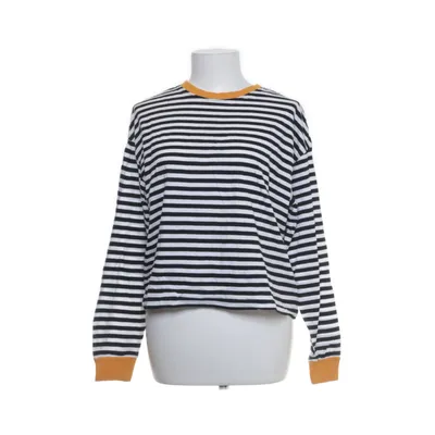 Långärmad t-shirt (Vit, Svart) från Divided by H&M Bomull