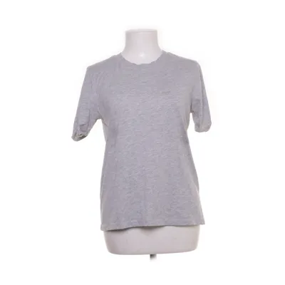 T-shirt (Grijs) van Pieces Katoen, Polyester
