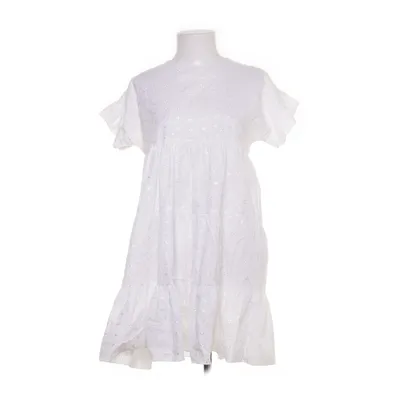 Jurk (Wit) van PrettyLittleThing Polyester, Katoen