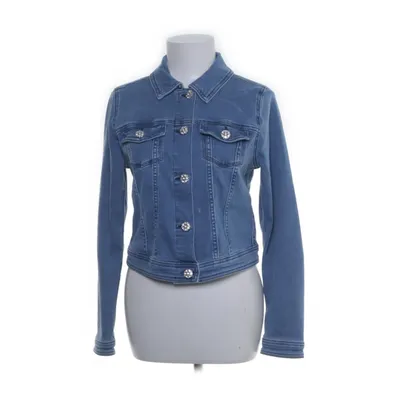 Spijkerjas (Blauw) van Zero Elastaan, Polyester, Katoen