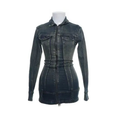 Denimjakke (Blå) fra Jaded London Bomuld, Polyester, Elastan
