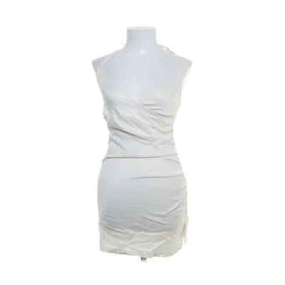 Kjole (Off-white) fra NA-KD Viscose, Polyester, Elastan
