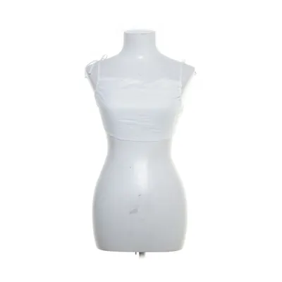 Crop top (Hvid) fra Are You Am I Bomuld