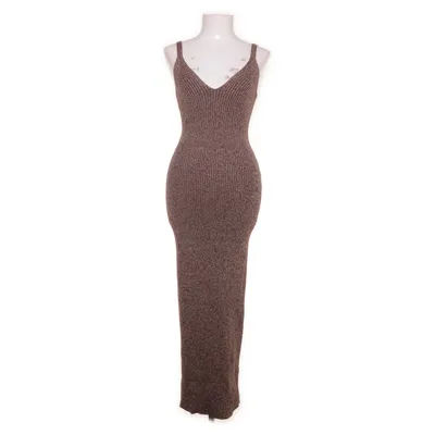 Maxikjole (Brun) fra Adoore Nylon, Viscose