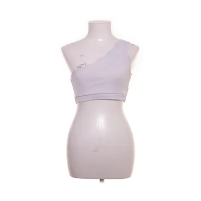 Crop top (Vit) från PrettyLittleThing Polyester, Elastan