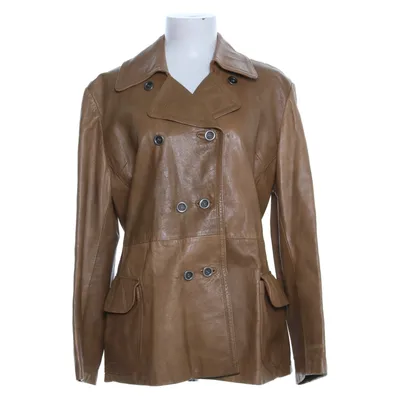 Läderjacka (Brun, Beige) från Jofama Skinn