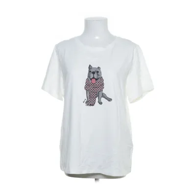 T-shirt (Wit) van Zero Katoen, Modal, Elastaan
