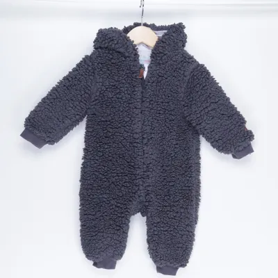 Overall (Grå) från Topomini Polyester, Bomull