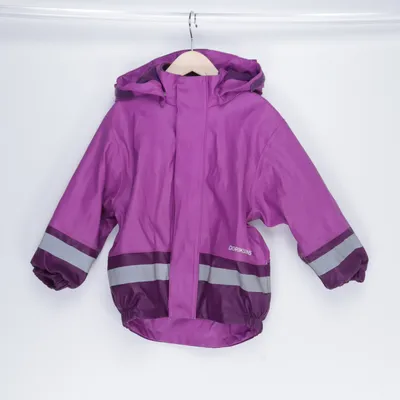 Rain jacket (Purple) from Didriksons 1913 Polyurethane, Polyester