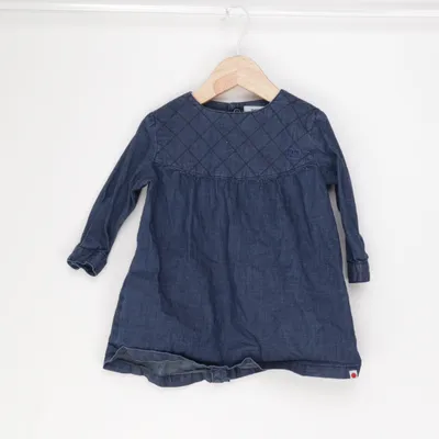 Jeansklänning (Blå) från Tumble 'N Dry Bomull, Elastan