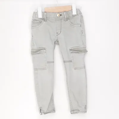 Cargobyxor (Grön) från L.O.G.G by H&M Elastan, Bomull