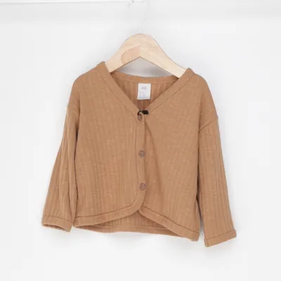 Cardigan (Bruin) van H&M Viscose, Elastaan, Polyester