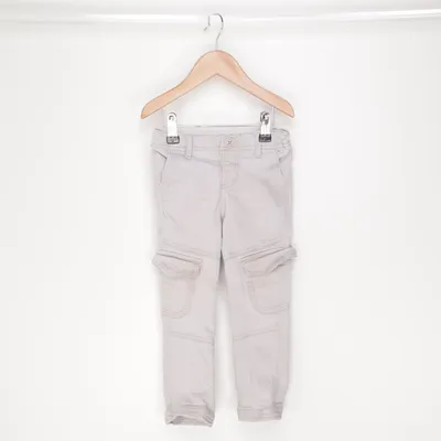 Cargobyxor (Beige) från Vertbaudet Bomull, Polyester, Elastan