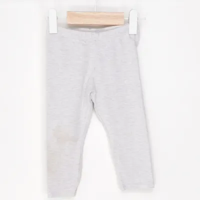 Leggings (Grå) från H&M Elastan, Bomull, Viskos