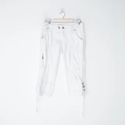 Cargo broek (Wit) van Divided by H&M Katoen