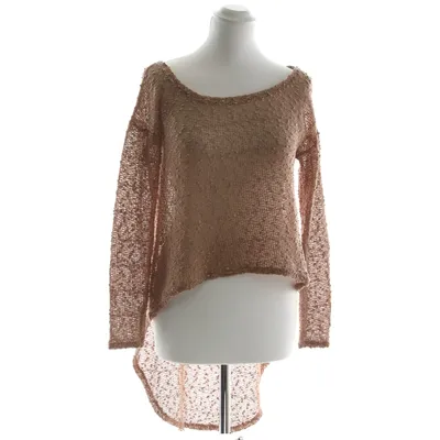 Tröja (Beige, Guldfärgad) från Miss Selfridge