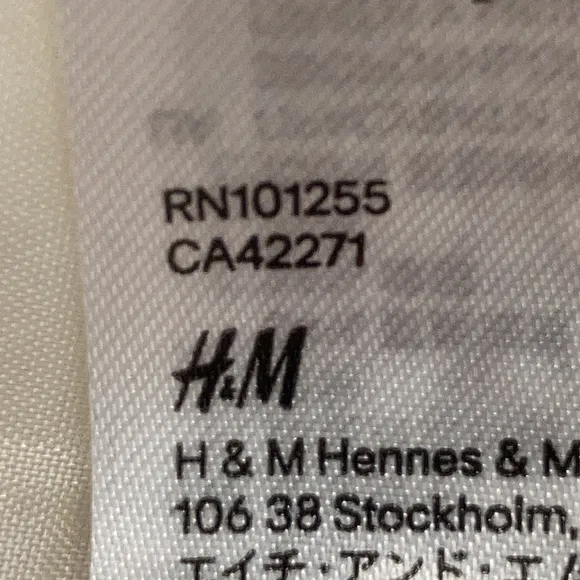 H & m rn101255 sale