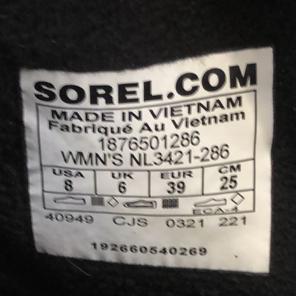 Sorel maat 39 hot sale