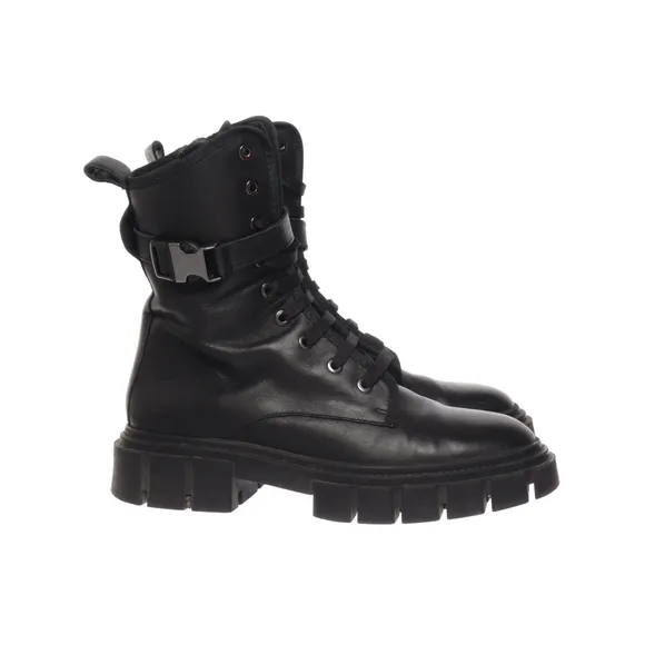 Massimo dutti combat on sale boots