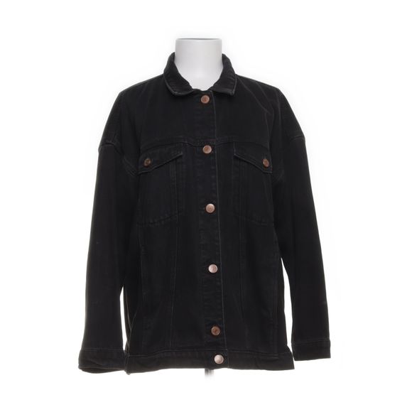 Monki black denim outlet jacket