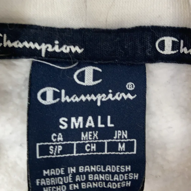 Huvtröja (Vit) från Champion Polyester, Bomull - Varumärke