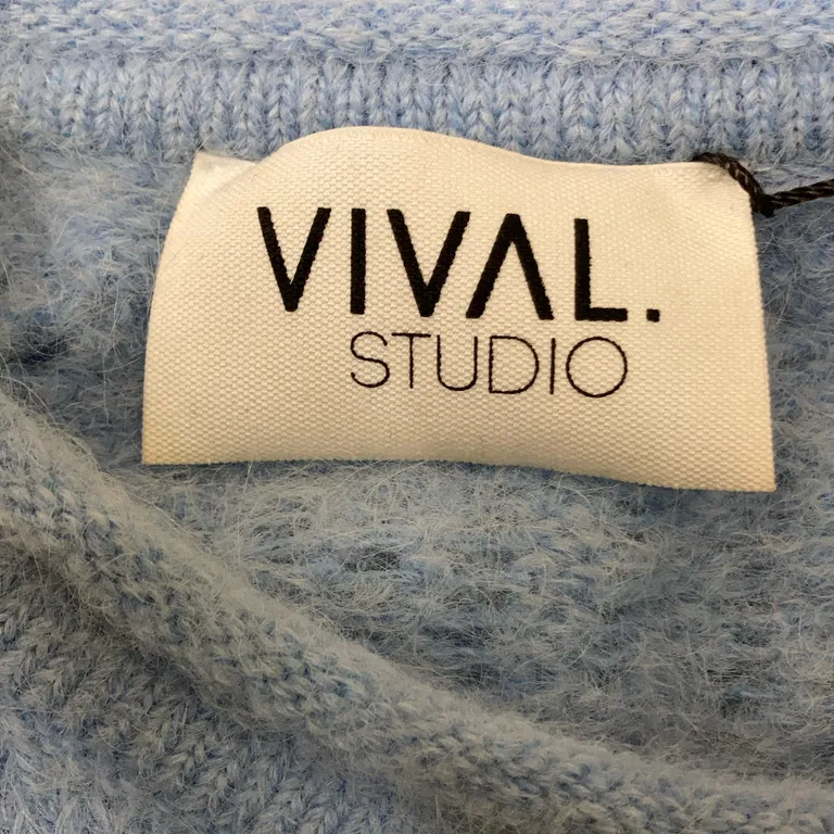 Tröja (Blå) från VIVAL Studio Alpackaull, Polyamid, Ull, Elastan - Varumärke