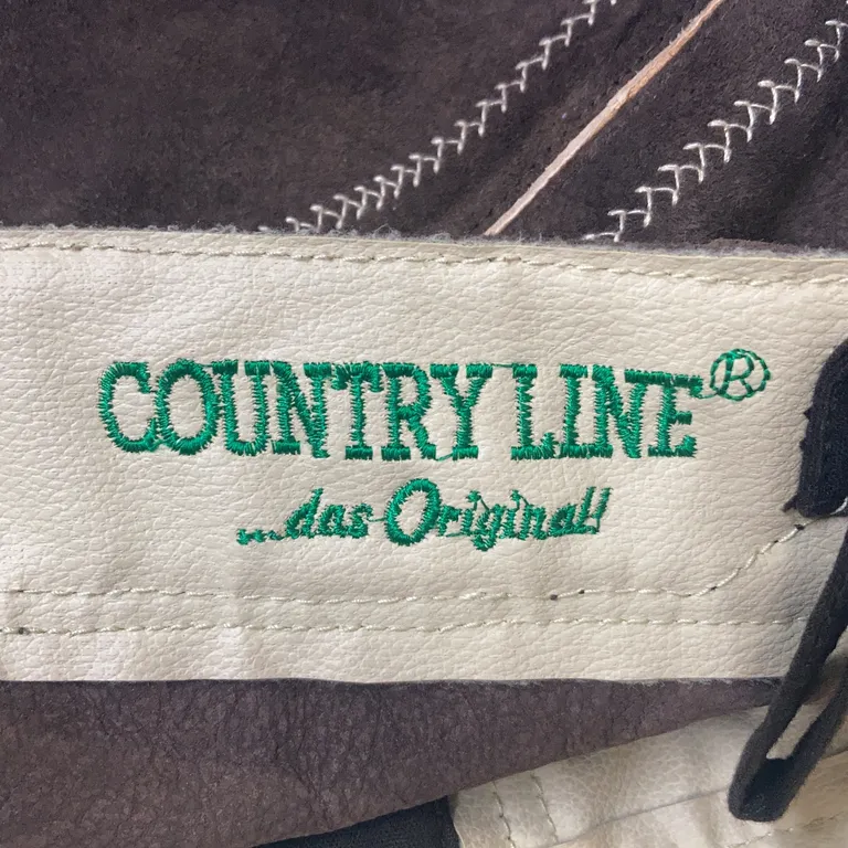 Lederhosen (Brun) från Country Line Skinn, Bomull - Varumärke