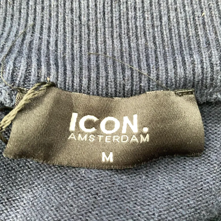 Tröja (Blå) från Icon Viskos, Bomull - Varumärke